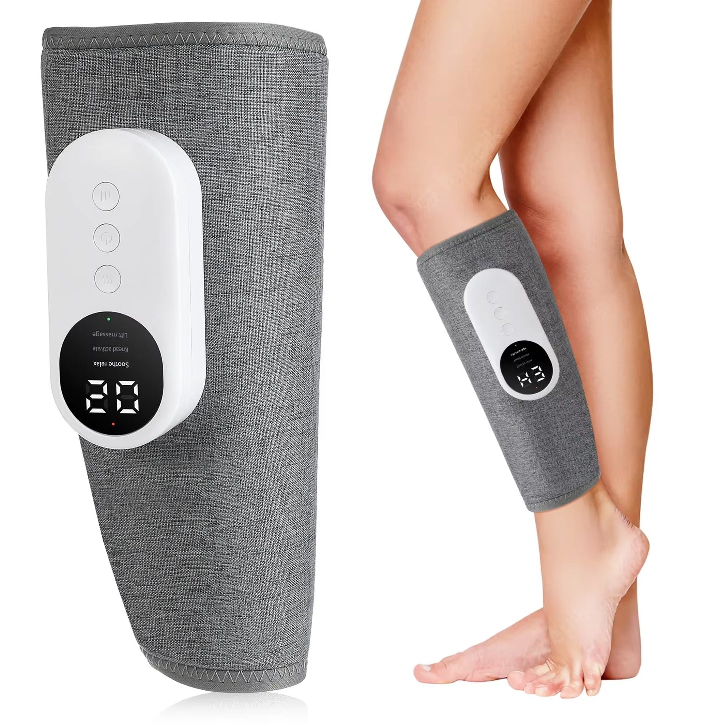 Reviveleg™ – Portable Leg Massager with Compression and Heat for Ultimate Relaxation